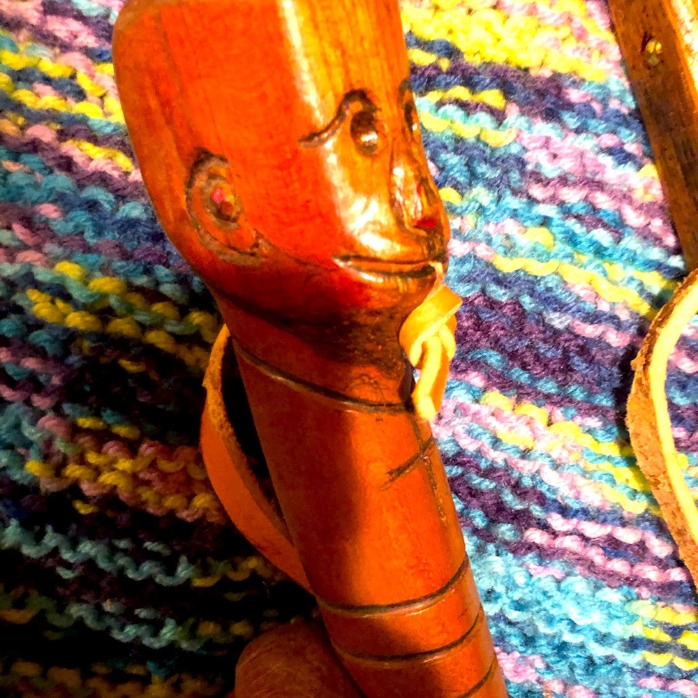 Handcrafted..walking or home decor sticks